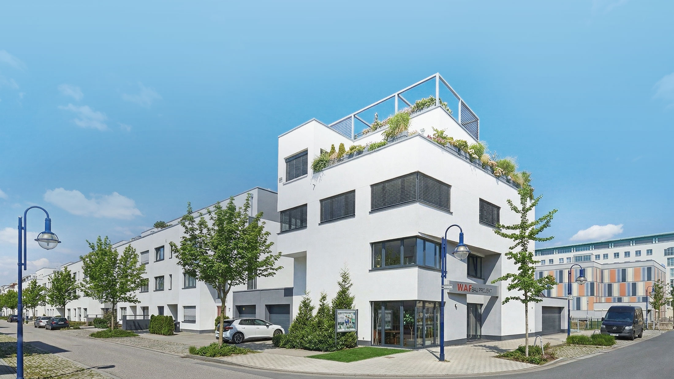 Hausbau mit WAF Bauprojekt in Magdeburg