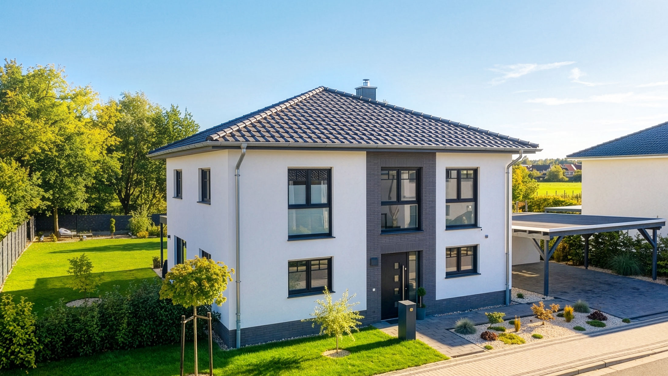 Hausbau mit WAF Bauprojekt in Magdeburg